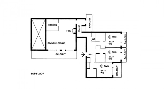 Chalet La Face, Val D'Isere ski chalet, image 7